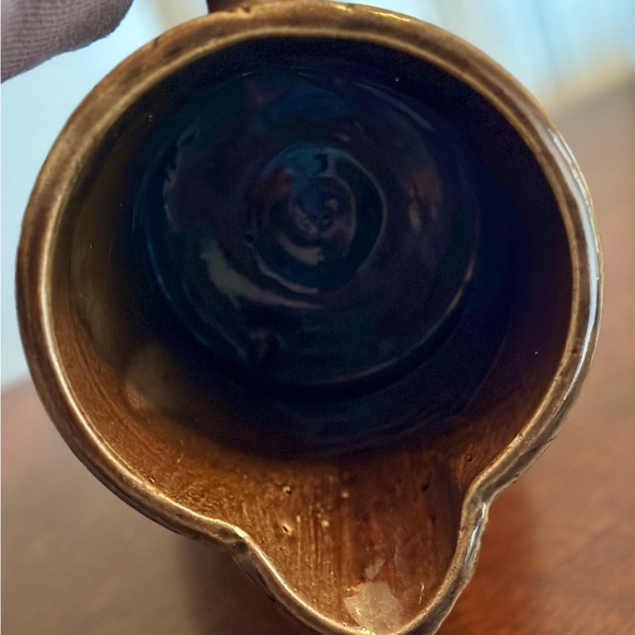 Vintage McCoy pottery Pirate /Buccaneer Tankard/Pitcher circa 1920s. - Picture 2 of 3